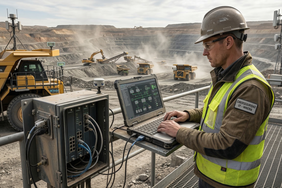 Ciberseguridad en el sector minero