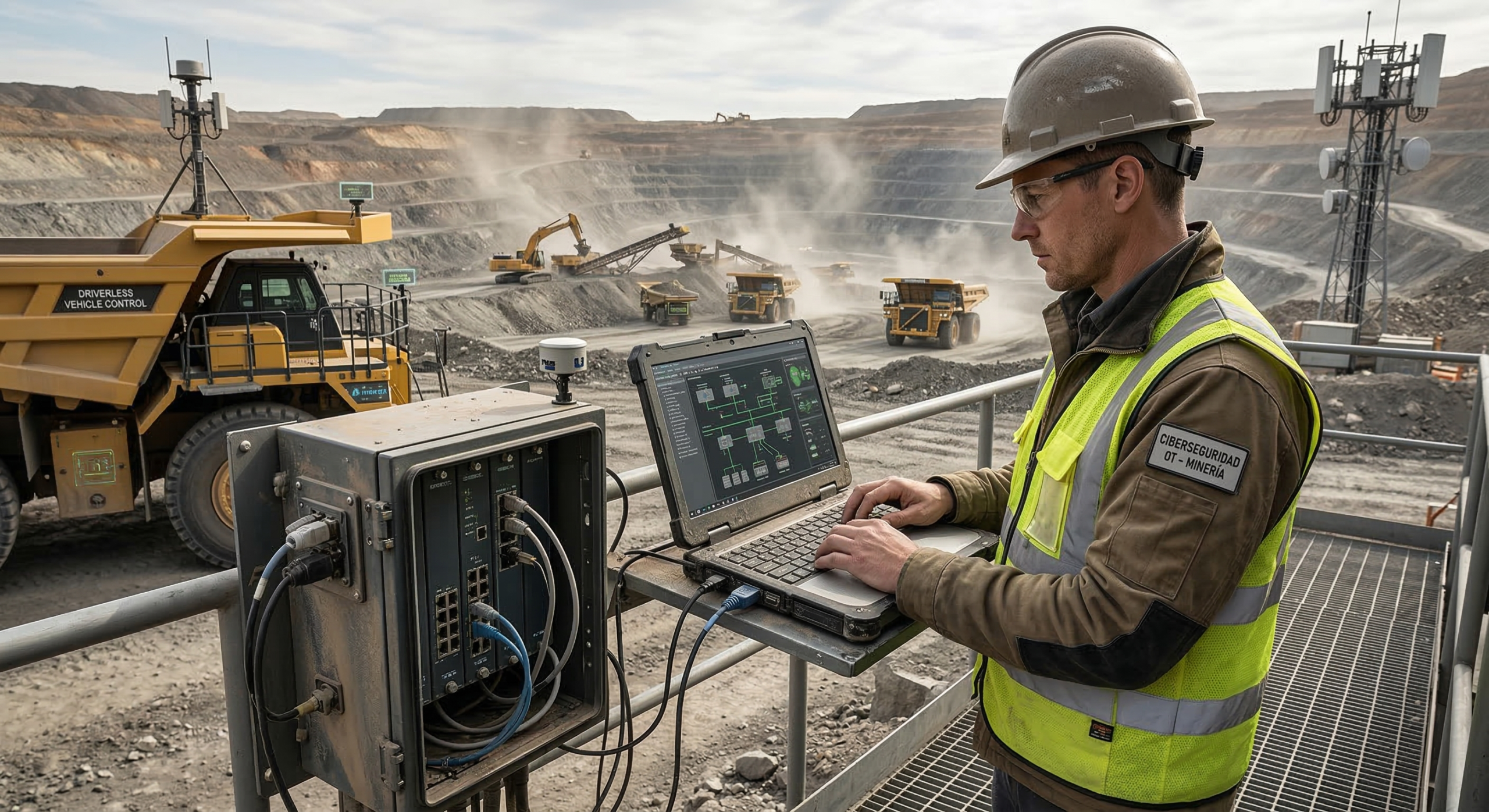Ciberseguridad en el sector minero